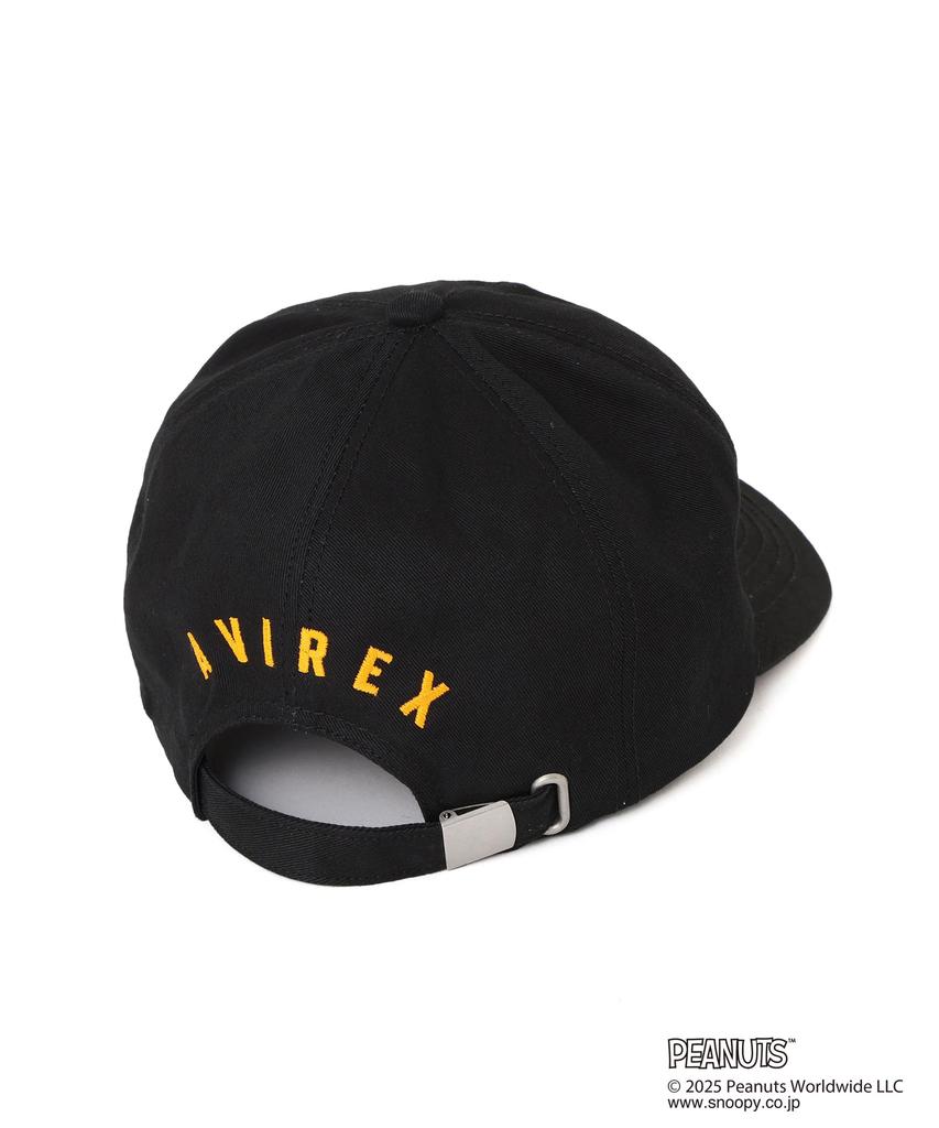 AVIREX × WORK CAP black