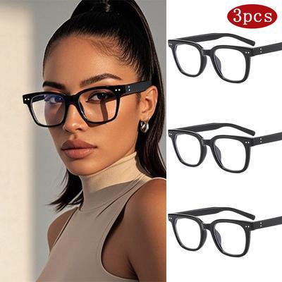 Motorcycle 1/3pcs Simple Design Square Sunglasses Women Fashion Rice Nail Glasses Outdoor Sunscreen Women Sports Glasses UV400