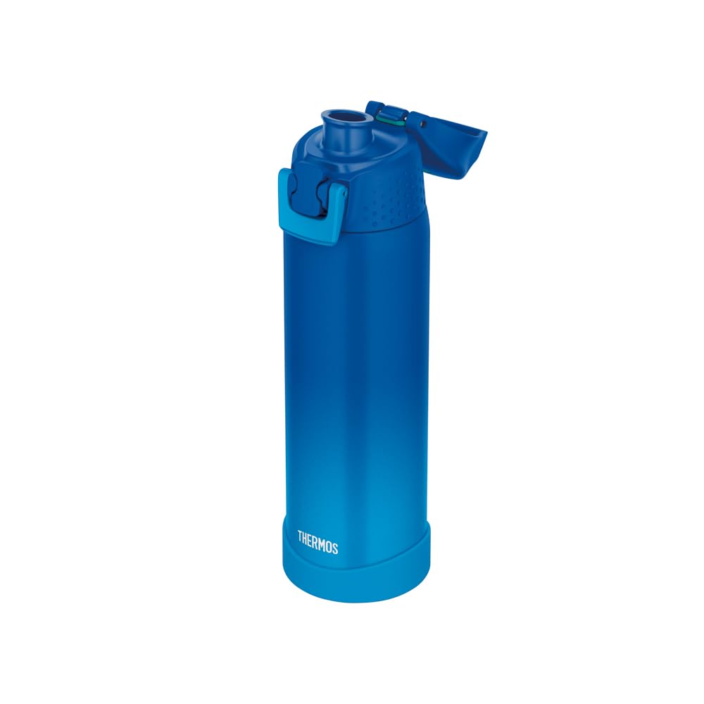 [Dishwasher Safe] Thermos Water Bottle, Vacuum Insulated Sports Bottle, 720ml, Blue Gradient, One-Touch Open, Cold Storage Only FJR-721 BL-G