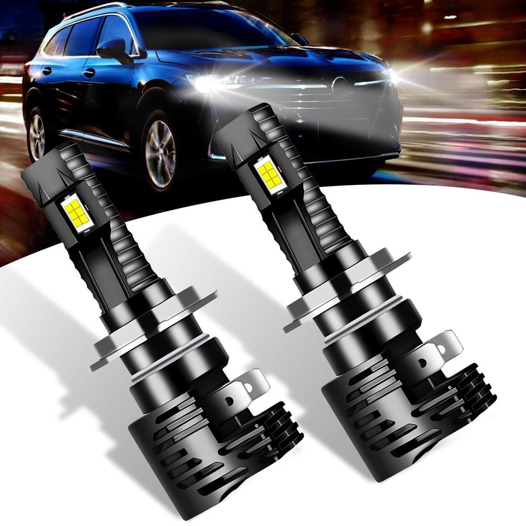 iDrelify H7 LED Headlight, H7 LED Fog Light, Equipped with High Light Effective Chip,