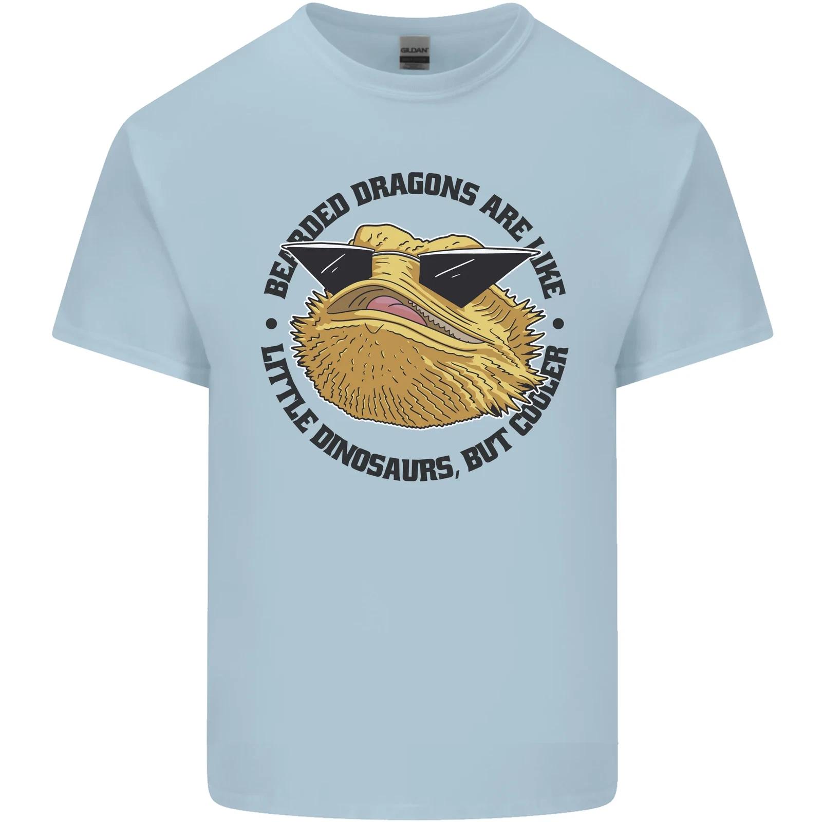 Bearded Dragons Are Like Little Dinosaurs Kids T-Shirt Childrens L