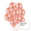 10/14/20pcs Rose Gold Party Confetti Sequin Balloon Accessories Heart Ballons