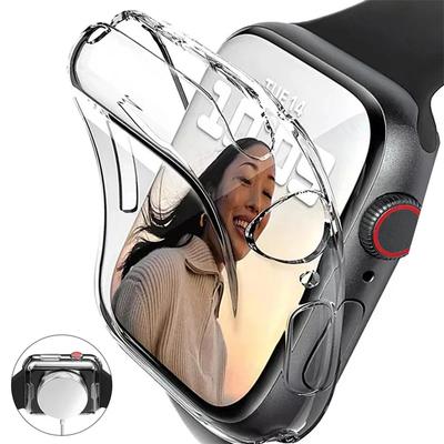 Ochraniacz ekranu Miękka obudowa TPU Bumper do Apple Watch 10 9 8 45 mm 41 mm 44 mm 42 mm 46 mm Pełna osłona do iWatch Ultra 7 SE 6 5 4 3 2