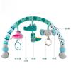 Infant Baby Stroller Arch Toy Play Bar Fun Newborns Sensory Activity Adjustable for Bouncers and Car Safe Seat Bed Hanging Toys