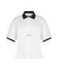 KANDINI Ivory Vivid Raglan Polo Shirt