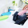Plastic Soft Bristle Brush Bendable Corner Cleaning Flexible Cleaning Brush Multi-functional Hanging Tile Scrubbing Tool