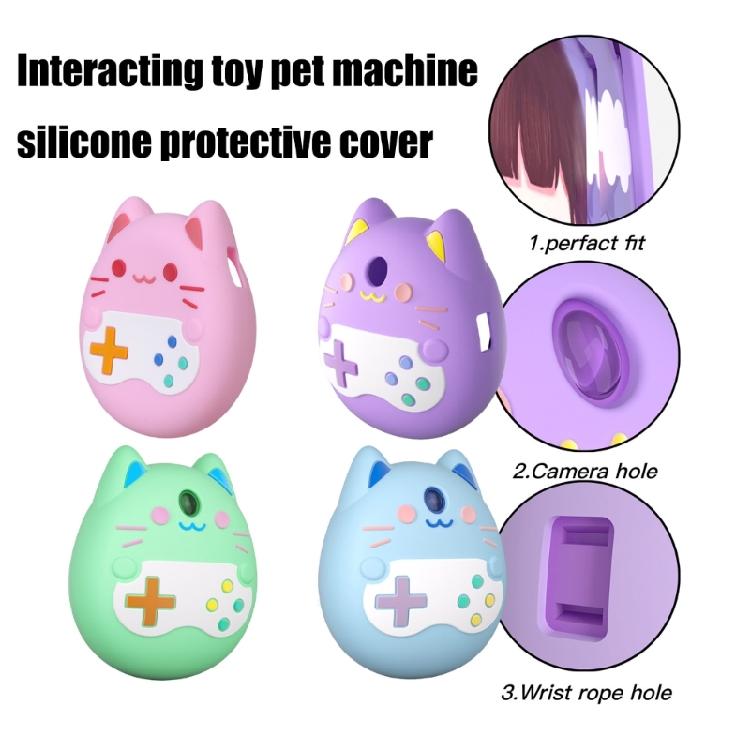 Silicone Scratchproof Sleeve Protector for Virtual Pet Game Machine Flexible Skin Full Coverage Sleeve