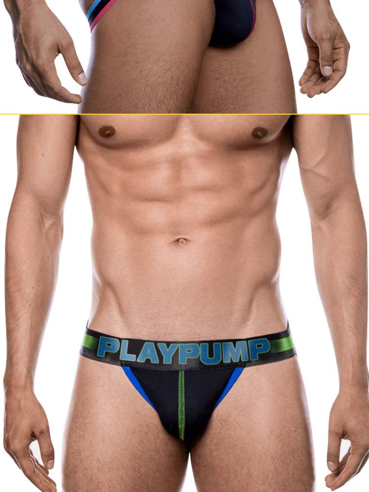 Herren Christmas Nachtclub String mit U-Konvex, Po-freilegendem T-Rücken