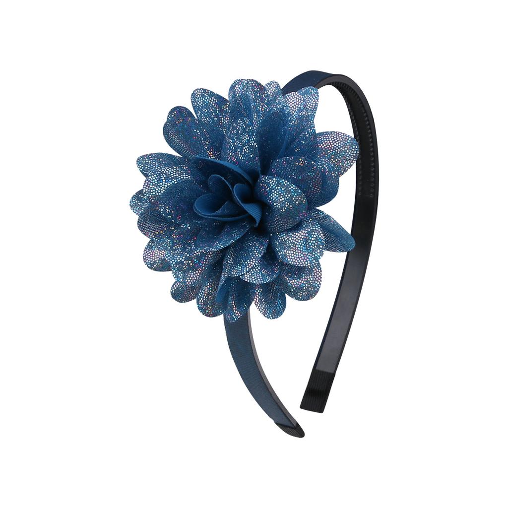 Fashion Laser Flower Hairbands Sweet Women Girls Princess Flower Headbands Headwear Kids Children Hair Accessories Hair Bands