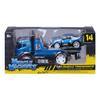 Maisto Muscle Machines Muscle Transporter Diecast Model Car Flatbed Liberty Walk Nissan Skyline R34 1/64 / (JDM / GT-R - Blue/Black 11546)