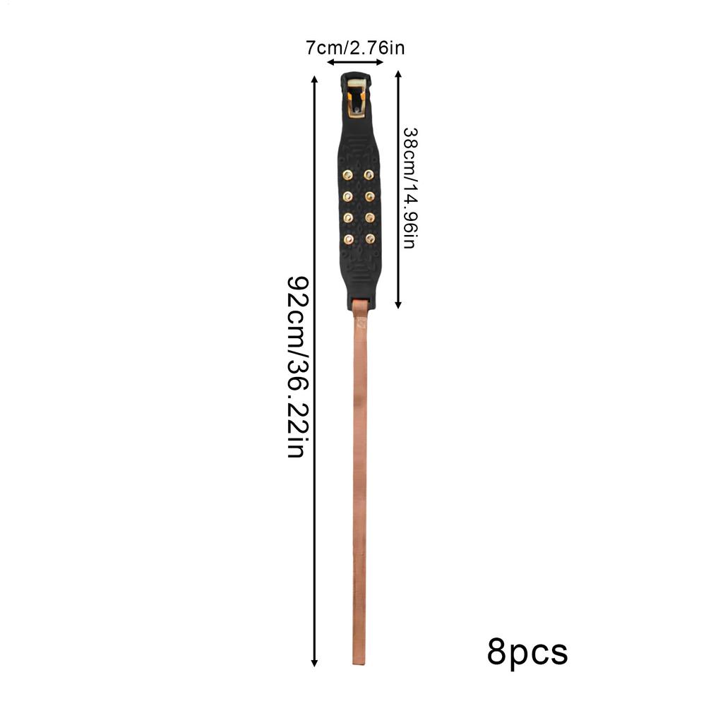 Snow Chains For Trucks 8-pieces Heavy-Duty Traction Winter Wheel Chains Fit 6.5-9.65-inch Tires For SUV Truck RV Pickup Minivan