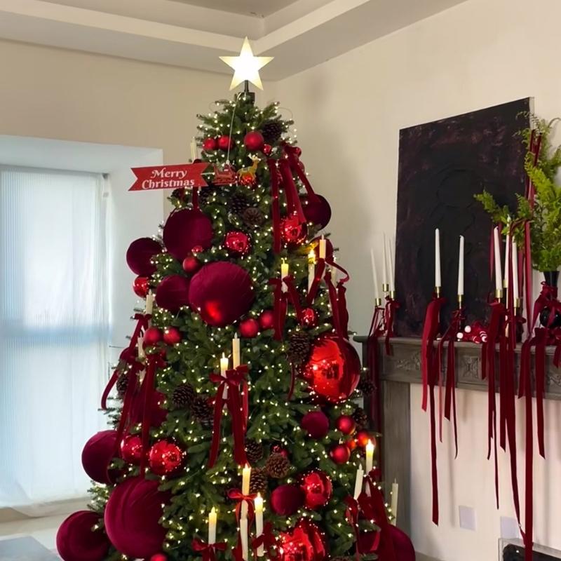 

Battery Propelled Christmas Tree Suspended Light Flame Effect Decoration Unequipped Required China Mainland