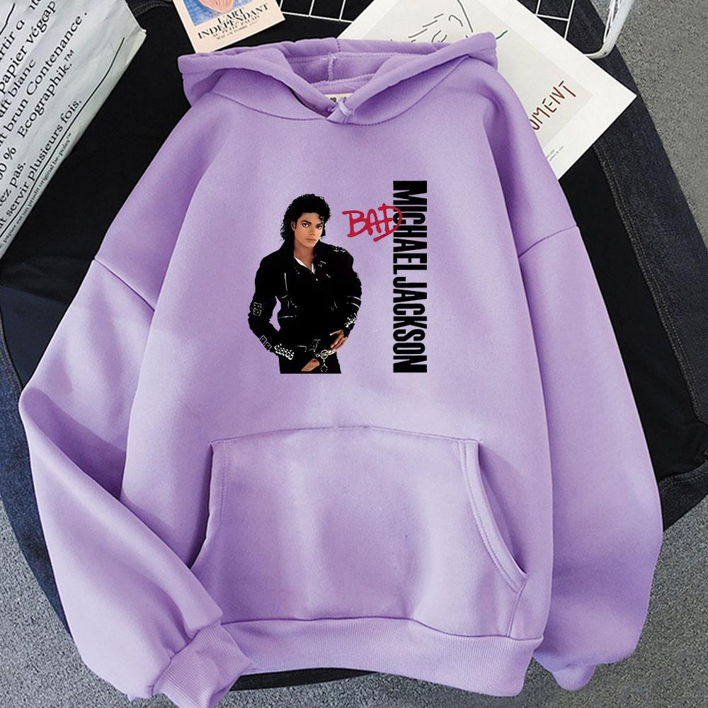 Michael Jackson Grafik-Hoodies Langärmlige Mode-Sweatshirts für Jungen/Mädchen Unisex Grafikdruck Moletom Neue Pullover