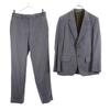 Made In Japan Wool Herringbone Suit Setup S Gray Men's Used