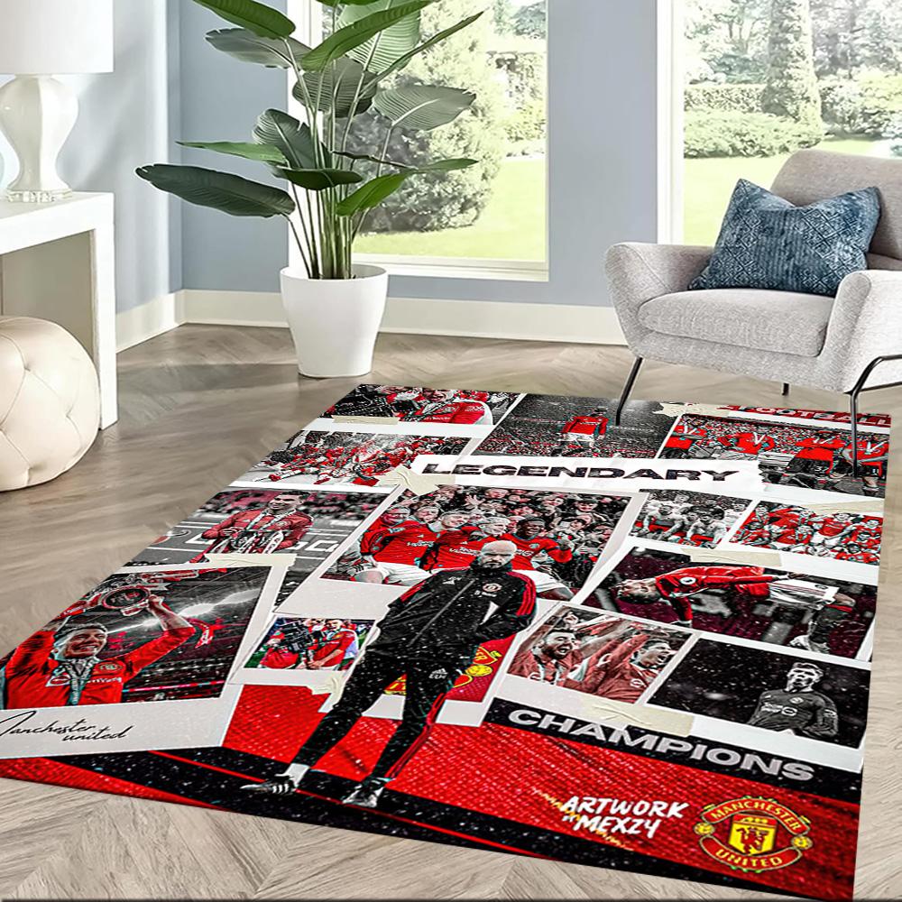 Manchester Area Rug Suitable For Dormitory Bedrooms Dining Room Outdoor Antislip Carpet Anime Office Decor Luxury Gift For Birthday Christmas Wedding