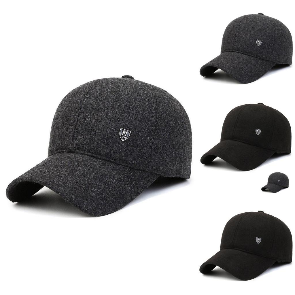 Baseball M Letter Cap Outdoor Walking Thickening Breathable Sun Gift Protection