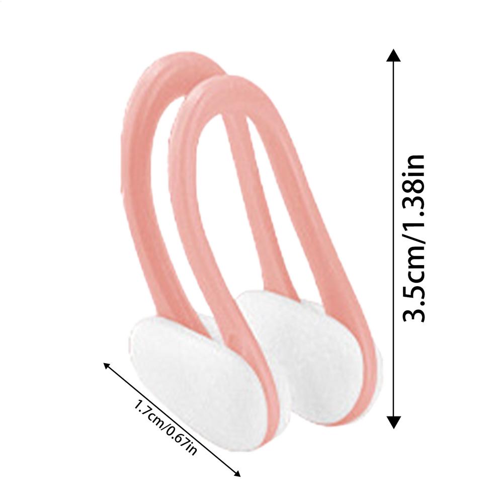 Swimming Equipment Nose Clip Swimming Plug Adult Gear Plugs Pincher Clamp Kids Pegs Clips Sports Nose Clamp розовый