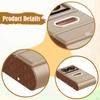 Car Armrest Storage Box Arm Rest Cover Separation System Organizer Tissue for Auto Truck