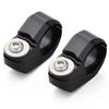 Daytona Billet Aluminum Motorcycle Clamp Bar Accessory Crossbar Clamp Set of 99445 Set, 2, Black,