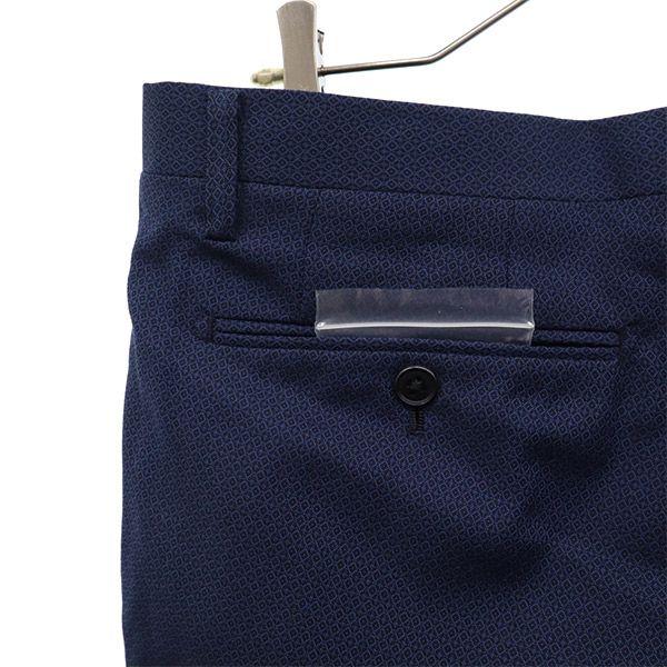 Não usado SEM ID. mistura de lã Macacão alça Calças folgadas 3 Sistema Azul Marinho Masculino Usado