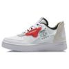 Li Ning CF De Sequencing Abrasion Resistant Slip Resistant Low Top Skateboard Shoes Women's White Red AGCQ394-1