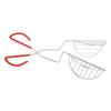 Taco Shell Tong Stainless Steel V Shaped Crisp Deep Fryer Kitchen Tool Long Handle Taco Shell Fryer