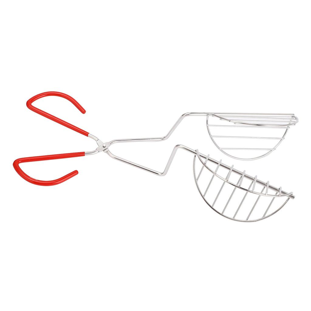 Taco Shell Tong Stainless Steel V Shaped Crisp Deep Fryer Kitchen Tool Long Handle Taco Shell Fryer