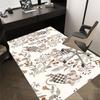 1PC Mouse Floral Extra Large Non-Slip Floor carpet, Office, family, bedroom, Studio - Large Area RugJ0320