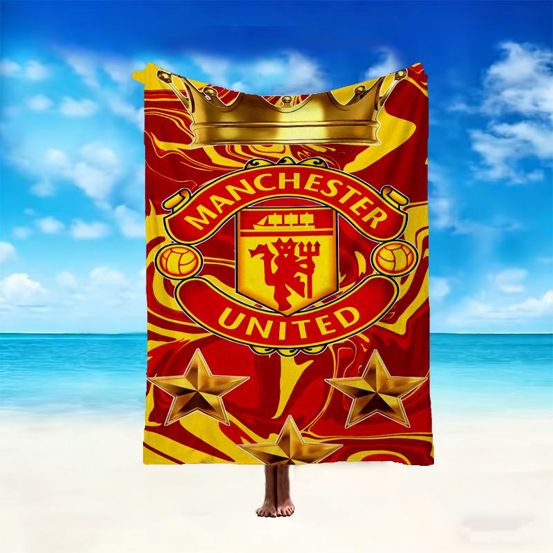 [Coperta Manchester United Manchester City] Coperta Creativa per Donne Uomini Famiglia Amico per Compleanno Festa della Mamma Festa del Papà San Valentino