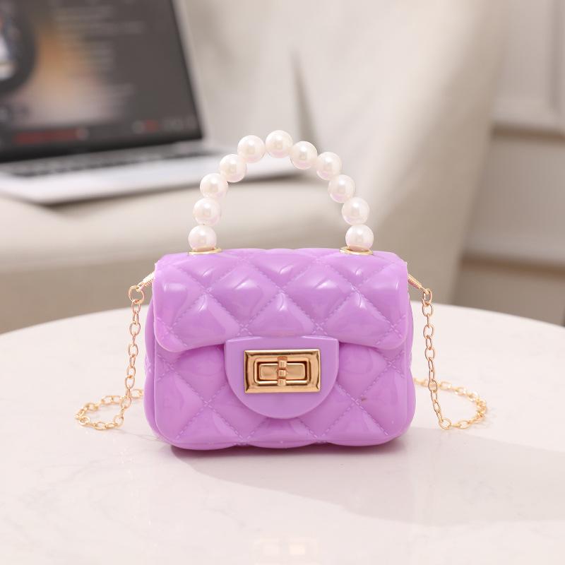 2024 Pearl Jelly Mini Bag: Ladies' Cross-Body, Handheld & Lipstick Pouch