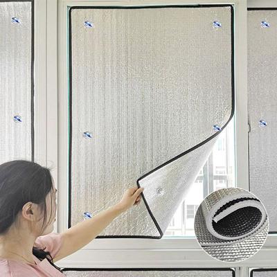Aluminum Foil Sunblind Glass Windows Winter Thermal Insulation Film Coldproof Household Balcony Sun Protection Boards