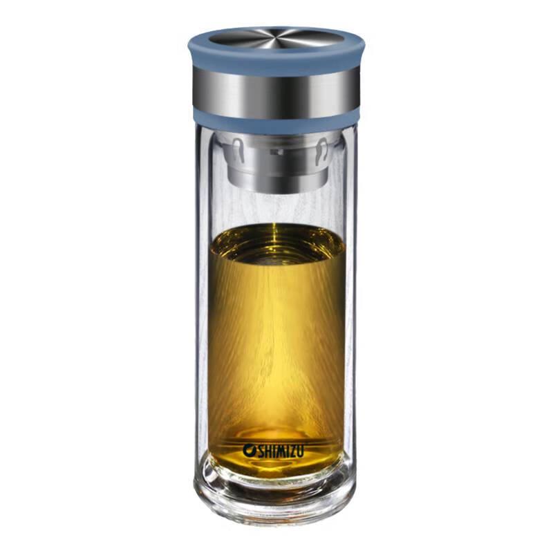 Qingshui 280ml Double-Wall Glass Mug