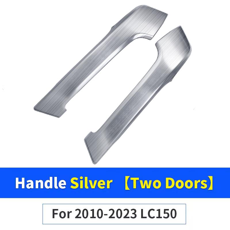 MWLU3 2010-2023 For Toyota Land Cruiser Prado 150 Lc150 FJ150 Accessories Stainless Steel Door Handle Cover ,Interior Decoration 2022