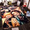 Anime Style Carpet with Characters and Vibrant Colors for Home Decor Suitable for use as an anti-slip for living room bedroom sofas