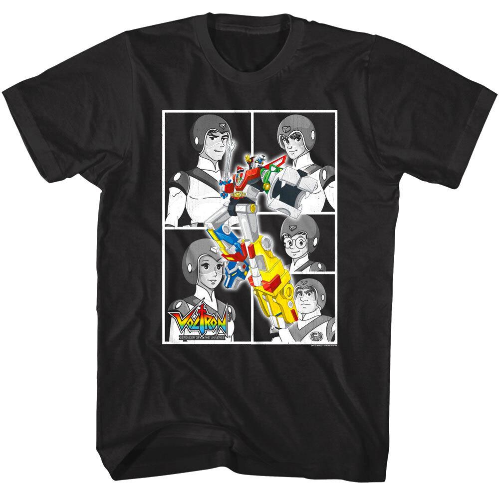 Voltron Force Pilots Men T Shirt Robot Keith Lance Pidge Sven Hunk XXXL