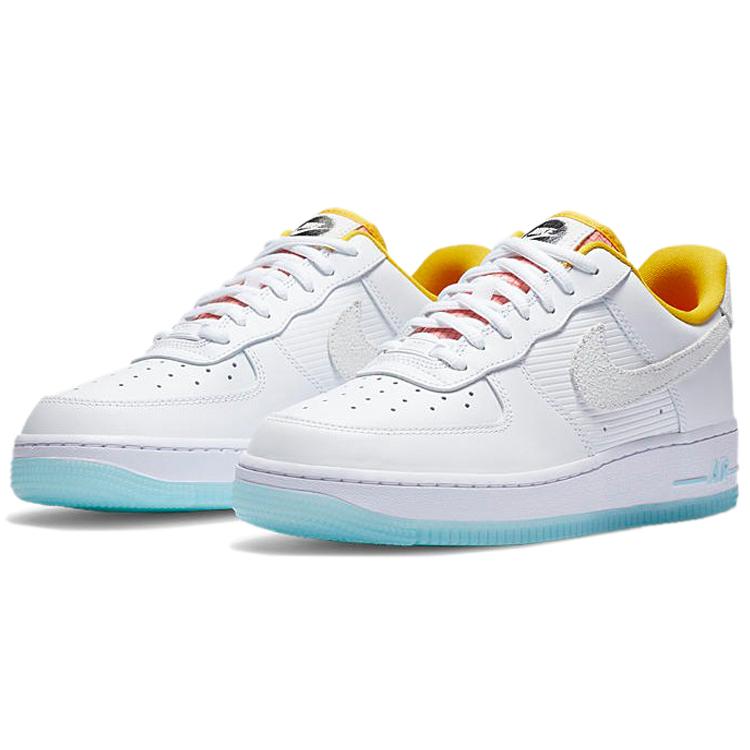 New Nike Air Force 1 Low White Dark Sulfur Women's CZ8132-100