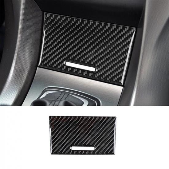 Carbon Fiber Interior Center Storage Cover Trim Sticker Fit For Acura TL 2009-14