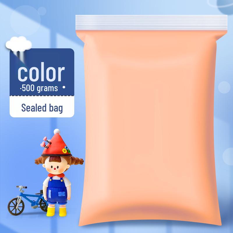 Children's Green Clay Bubble Pack - Single Color Refill with Black Plasticine for Kindergarten