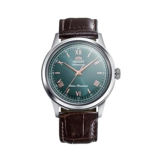 [Orient] ORIENT Automatic Watch Orient Bambino 38 Mechanical Automatic Domestic Manufacturer s Warranty RN-BB0001E Men s Green