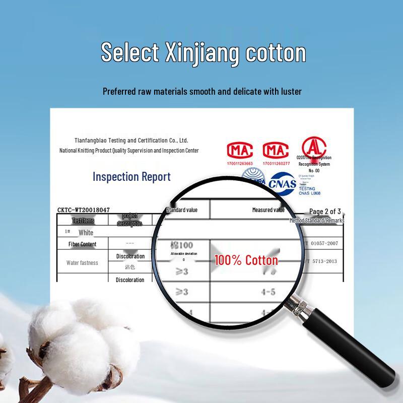Nanjiren Men's Pure Cotton Loose Fit Long Sleeve T-Shirt