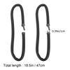 2pcs Oxygen Pump Tube Black Aquarium Air Diffusing Strip Fish Tank Oxygen Supply Flexible Bubble Disperser For Aeration