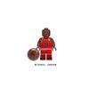9Pcs NBA All-Star Kobe James Curry Mini Building Blocks Toy Fit 
