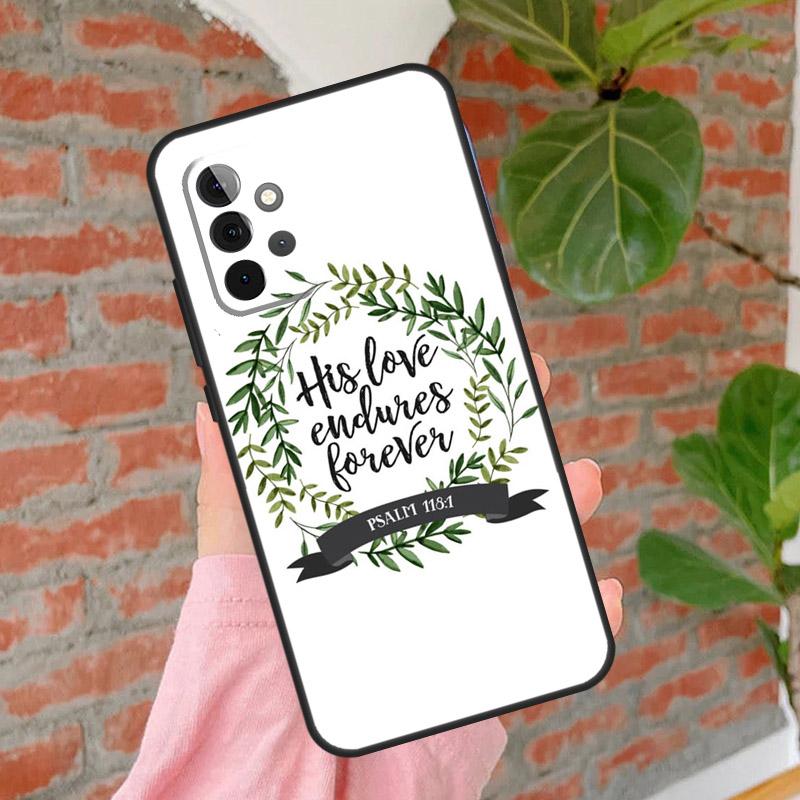 Bible Philippians Jesus Christ Verse Case For Samsung Galaxy A55 A35 A25 A15 A53 A33 A13 A51 A71 A12 A32 A52 A14 A34 A54 Cover
