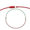 Homeglen Stainless Steel Wire Loop Keyrings (20 Pack)