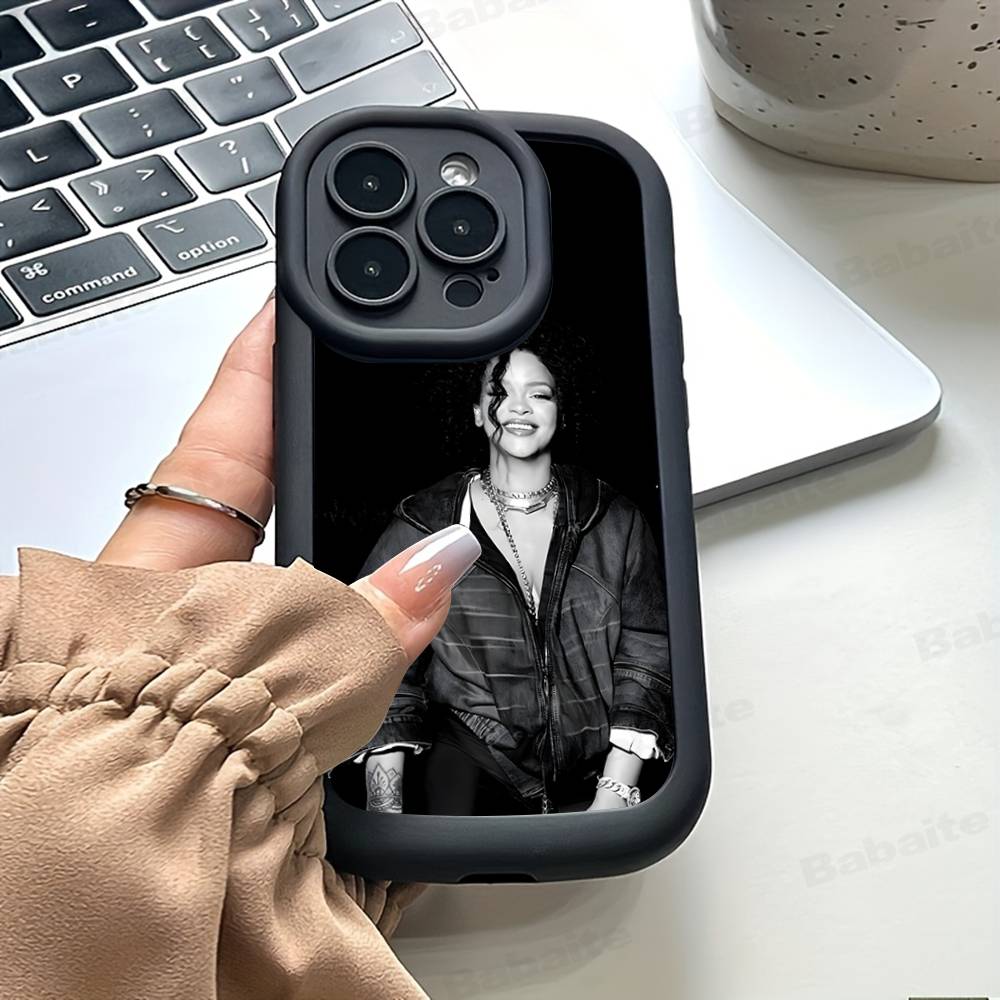Rihanna Phone Case For IPhone 17 16 E 15 14 13 12 11 Pro Max Plus Back Cover