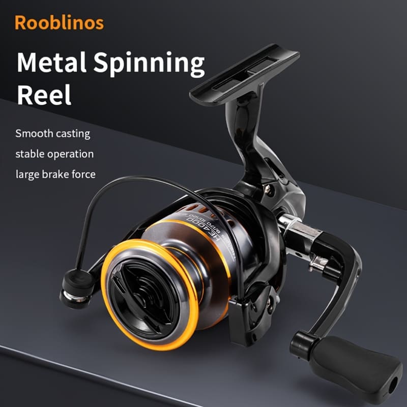 High Quality HE Long-distance Casting Large Unloading Force Full Metal Imitation Wheel Luya Spinning Wheel Long-distance Casting Anti-explosion Line