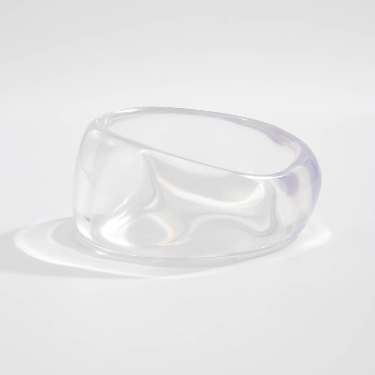 Salircon Панк Креативный Геометрический Прозрачный Акриловый Смоляной Широкий Браслет-Браслет Женский Винтажный Модный Серебристый Цвет Металлический Браслет-Браслет Украшения