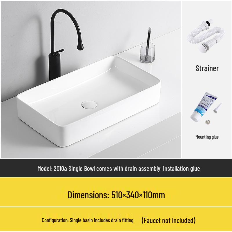 Tengxiang Ceramic Sink: White Floor-Standing Luxury Basin with Cabinet for Bathroom or Balcony