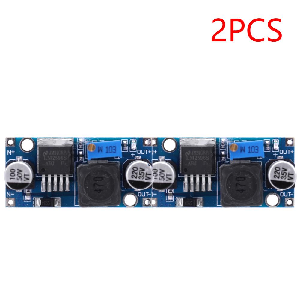 1-10 STÜCK LM2596 DC zu DC Abwärtswandler 3A 3.0-40V zu 1.5-35V Stromversorgung Step-Down-Modul Spannungsregler Für Arduino