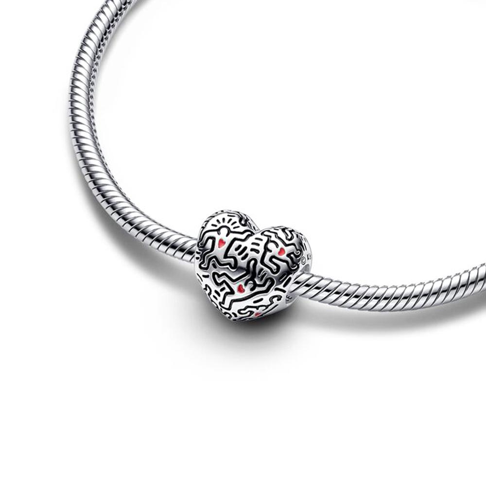 S925 Sterling Silver  Radiant Angel Charm Beads With Cloth Bag Fit Making Bracelet for Women Birthday Jewelry Gifts